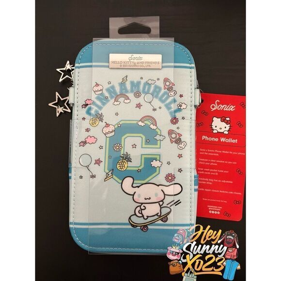 Sonix Cinnamoroll Skateboard Phone Wallet - Picture 1 of 9